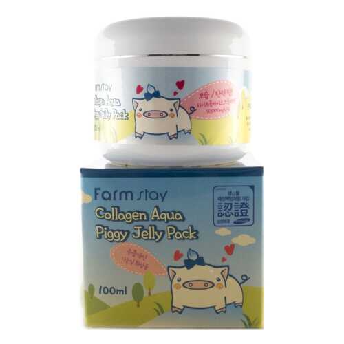 Маска для лица FarmStay Collagen Aqua Piggy Jelly Pack 100 мл
