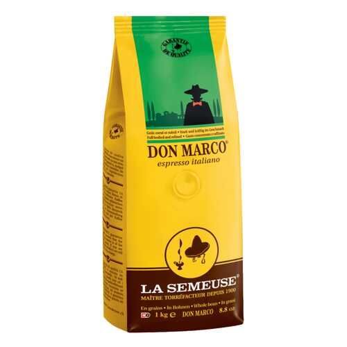 Кофе в зернах La Semeuse don marco 1000 г