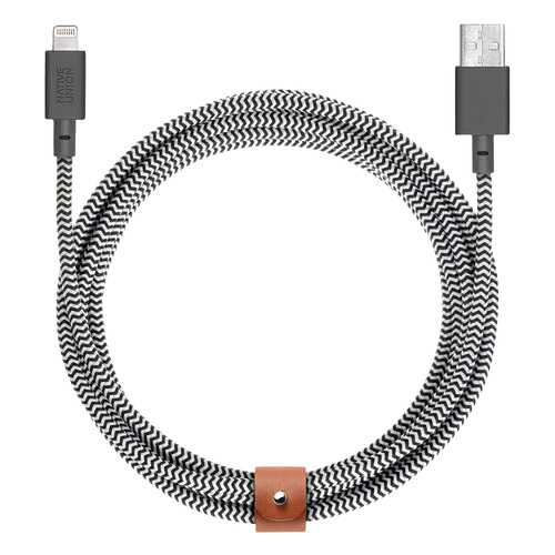 Кабель Native Union BELT-L-ZEB-3-V2 Lightning 1,2м Grey