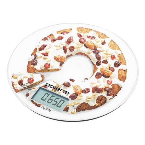 Весы кухонные Polaris PKS 0855DG White
