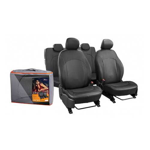 Чехлы для Nissan X-Trail (07-14 г.) Alonso 14 1/3 экокожа перф. черн. AIRLINE ACCS-A-58