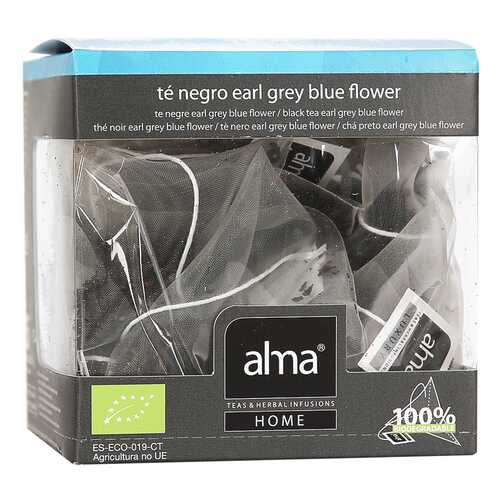 Чай черный Alma Home Organic эрл грей 15*1.86г
