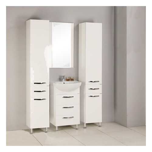 Тумба AQUATON Ария 50 Н (Смайл-50) белый (1A140201AA010) без раковины