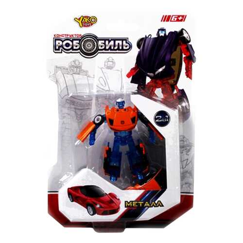 Игровой набор Трансформеры Yako Toys РобоБиль сине-оранжевой M6690-2