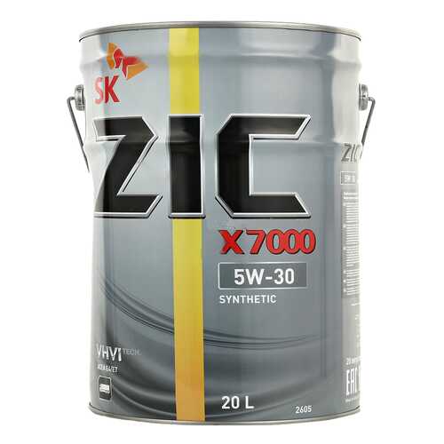 Моторное масло Zic X7000 5W-30 20л