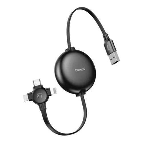 Кабель Baseus Little Octopus Lightning 1.05m Black
