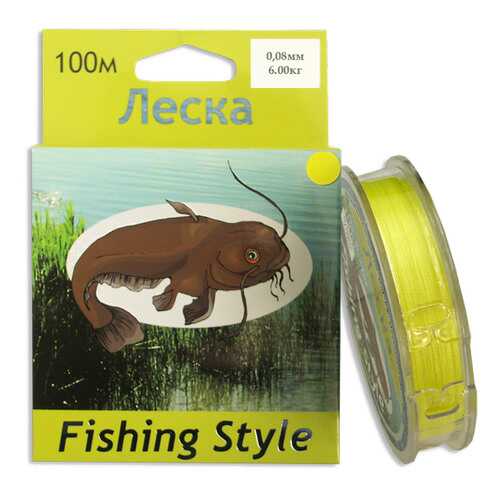 Леска плетеная Fishing Style RL2902 0,8 мм, 100 м, 6 кг
