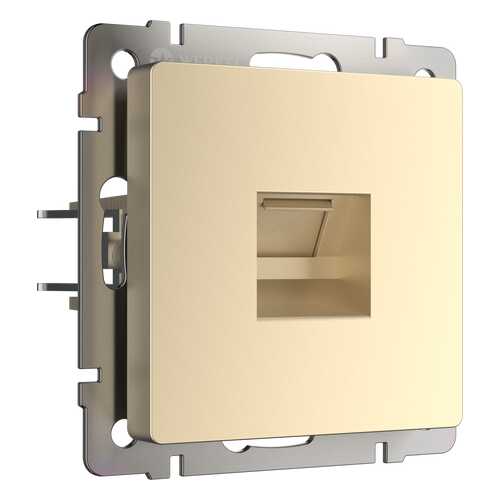 Розетка Ethernet RJ-45 Werkel WL11-RJ-45 шампань