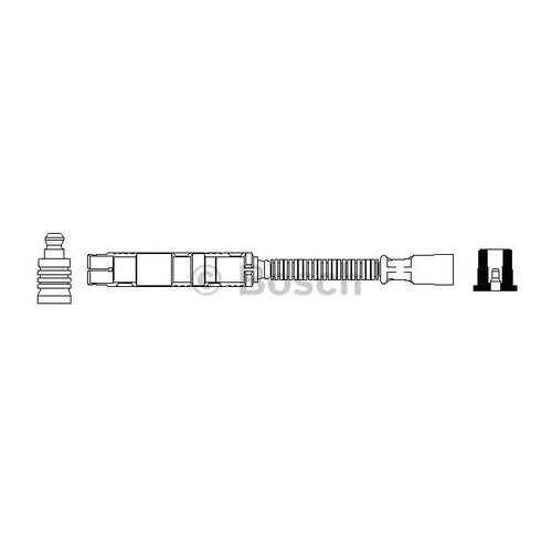 Провод высоковольтный Bosch 0356912948