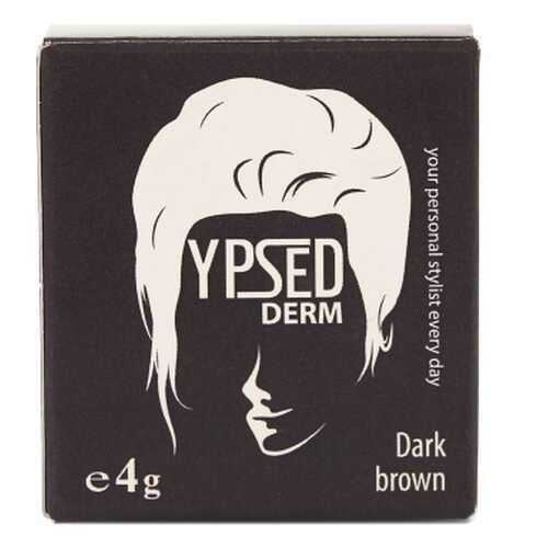 Пудра-камуфляж для волос YpsedDerm Dark brown (темно-коричневый), 4 гр
