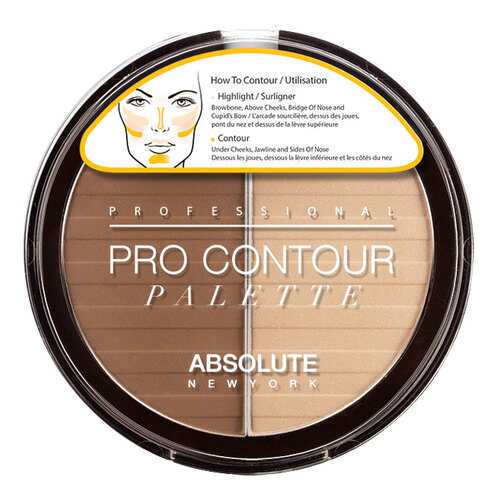 Корректор для лица Absolute New York Pro Contour Palette