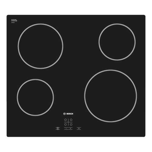 Встраиваемая варочная панель электрическая Bosch PKE611D17E Black
