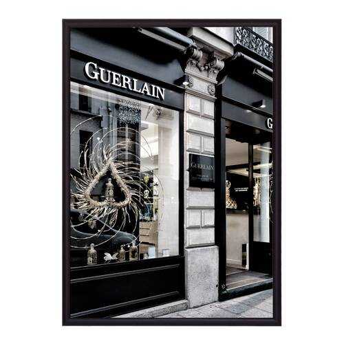 Постер в рамке Витрина Guerlain 40х60 см
