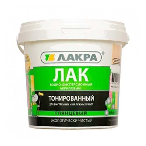 Лак водный тонированный Лакра Орех 2,5кг
