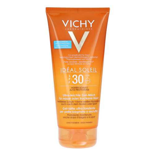 Солнцезащитное средство Vichy Ideal Soleil Wet Gel-Milch SPF30 200 мл
