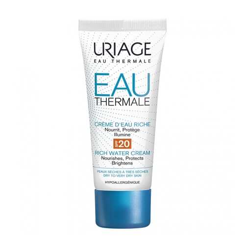 Крем для лица Uriage Eau Thermale Creme d'Eau Riche SPF20 40 мл