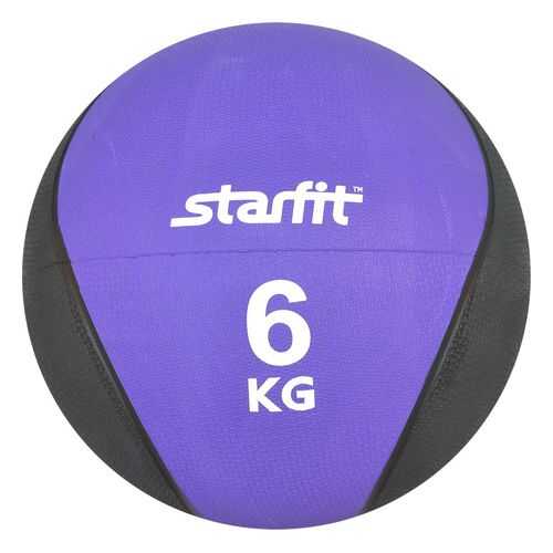 Медицинбол StarFit Pro GB-702 6 кг фиолетовый/черный