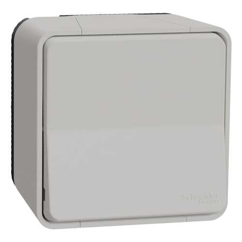 Переключатель 1-клавишный ОП Schneider Electric Mureva Styl, IP55 (белый)