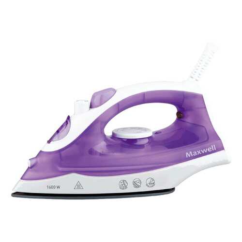 Утюг Maxwell MW-3052 VT White/Purple