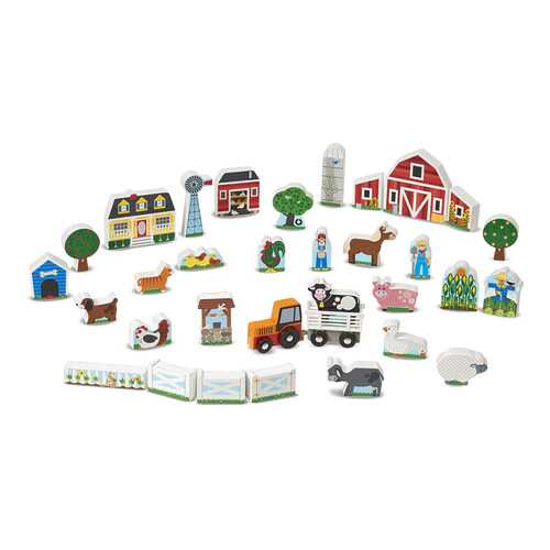 Деревянный игровой набор Melissa & Doug Ферма