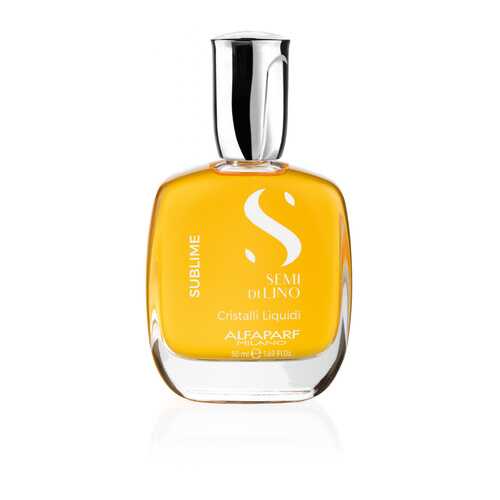 Масло для волос Alfaparf Milano Semi di Lino Sublime Cristalli, 50 мл