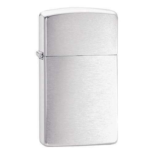 Зажигалка Zippo Slim 1600 Brushed Chrome