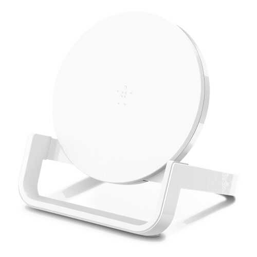 Беспроводное зарядное устройство Belkin с подставкой 10Вт, белый