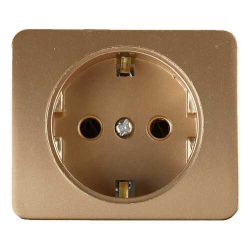 Электрическая розетка СВЕТОЗАР SV-54105-GM