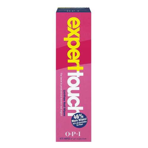 Влажные салфетки O.P.I. Expert Touch Nail Wipes Без ворсинок