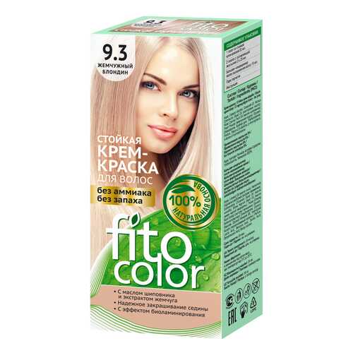 Краска для волос Фитокосметик FitoColor 9.3 Жемчужный блондин 115 мл