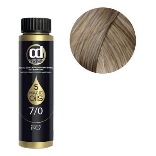 Краска для волос Constant Delight Olio Colorante 7/0 Русый 50 мл