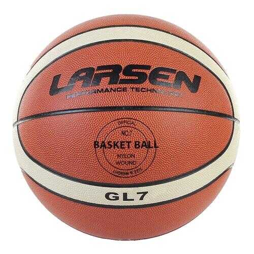 Баскетбольный мяч Larsen PVC-GL7 №7 brown