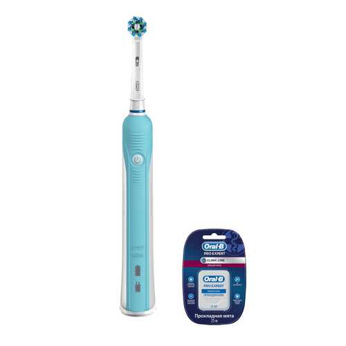 Электрическая зубная щетка Braun Oral-B Professional Care 500 D16.513U+зубная нить