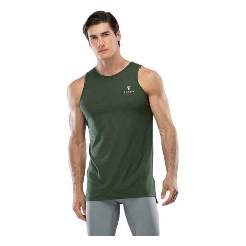 Майка Fifty FA-MA-0103, khaki, L INT