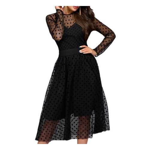 Вечернее платье женское D&M by 1001DRESS DM01050BK черное M