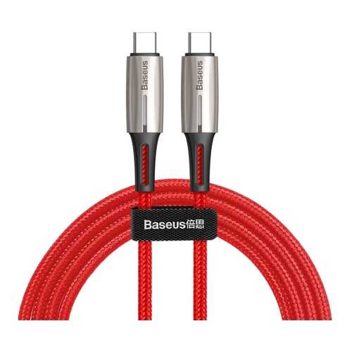 Кабель Baseus Water Drop-shaped Lamp Type-C 2m Red