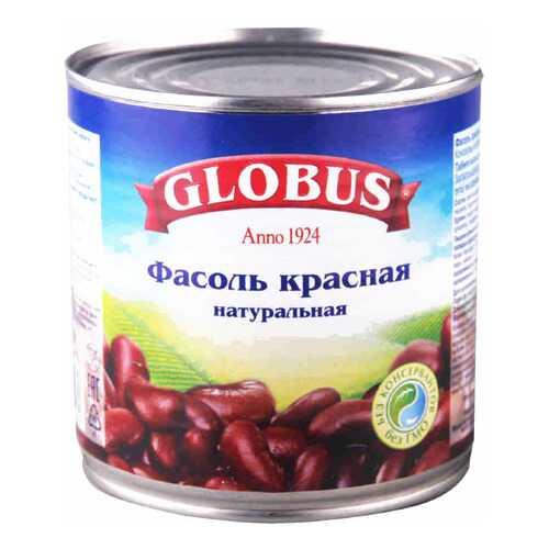 Фасоль Globus красная натуральная 400 г