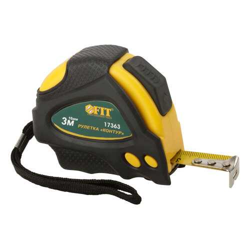 Рулетка Контур 3 м x 16 мм FIT 17363
