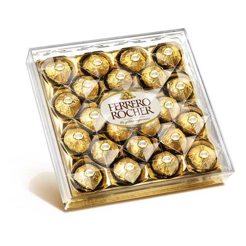 Конфеты Ferrero Rocher хрустящие с лесным орехом 300 г