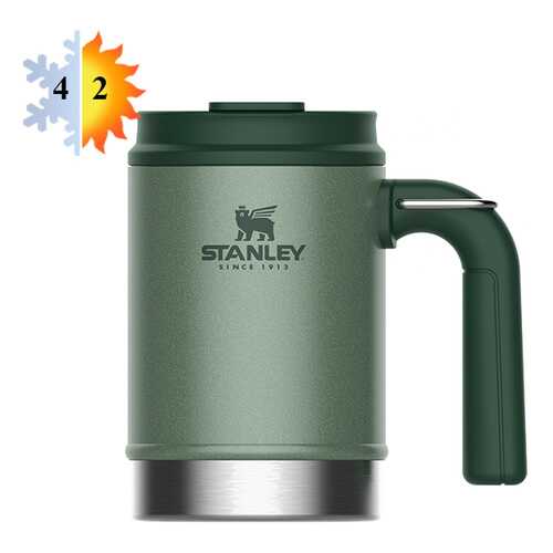 Термокружка походная 0.47л STANLEY Classic - Темно-зеленая (10-01693-025)