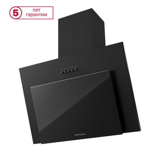 Вытяжка наклонная KRONAsteel ELMA 600 PB Black