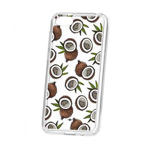 Чехол Kruche Huawei Honor 7A Print Кокосы