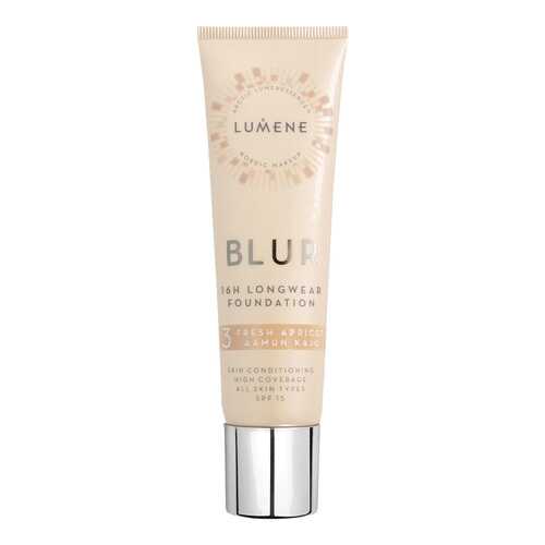 Тональный крем Lumene Blur 16h Longwear Foundation SPF 15 3 Fresh Apricot 30 мл