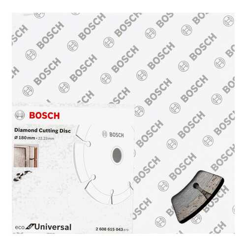 Диск алмазный отрезной Bosch ECO Universal 180-22,23 2608615043