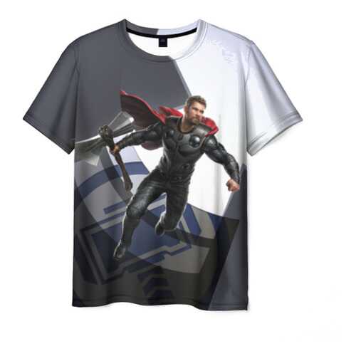 Футболка мужская ВсеМайки Thor черная 4XL