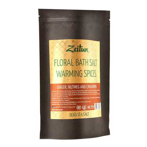 Соль для ванн Zeitun Floral Bath Salt Warming Spices 500 г