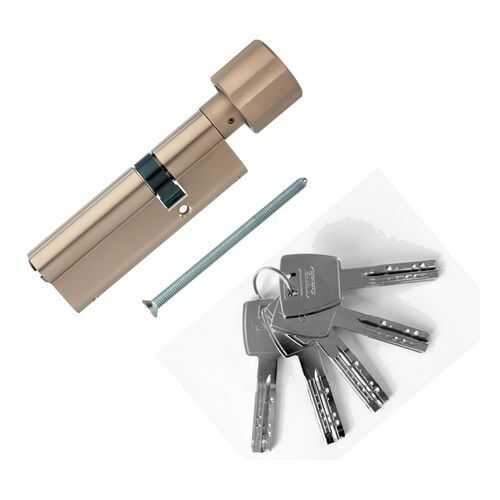 Европрофильный цилиндр ABUS X12R430 ключ/вертушка 60-40 (100 мм) NI (5 key)