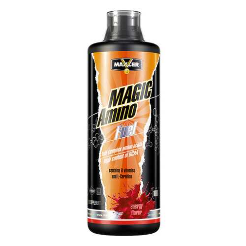 Maxler Amino Magic Fuel 1000 мл ред булл
