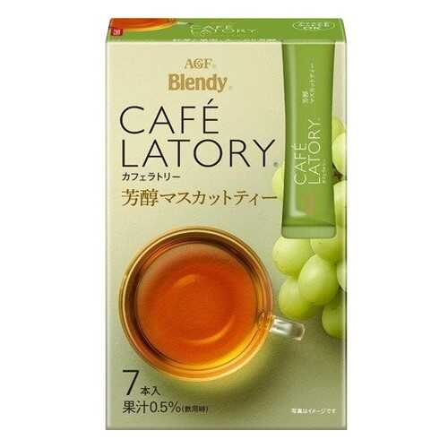 Чай растворимый AGF Cafe Latory Бленди латте мускат в стиках 7*6.5 г
