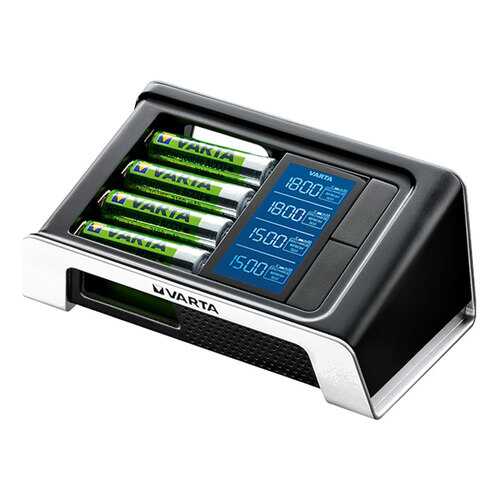 Зарядное устройство + аккумуляторы Varta LCD Fast Charger AA 4 шт. 2400 mAh